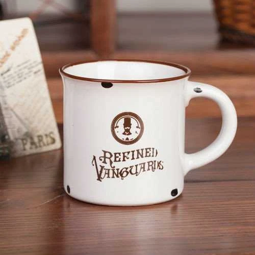 Retro MINI porcelianinis puodelis - Rafined Vanguards
