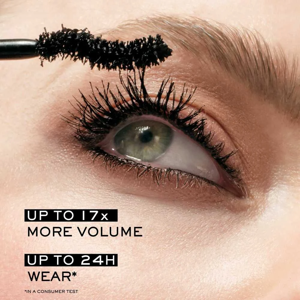 Lancome Hypnose Drama Extreme Volume Blakstienų tušas tankinantis blakstienų tušas, atspalvis: 01 Excessive Juodas, 8 ml