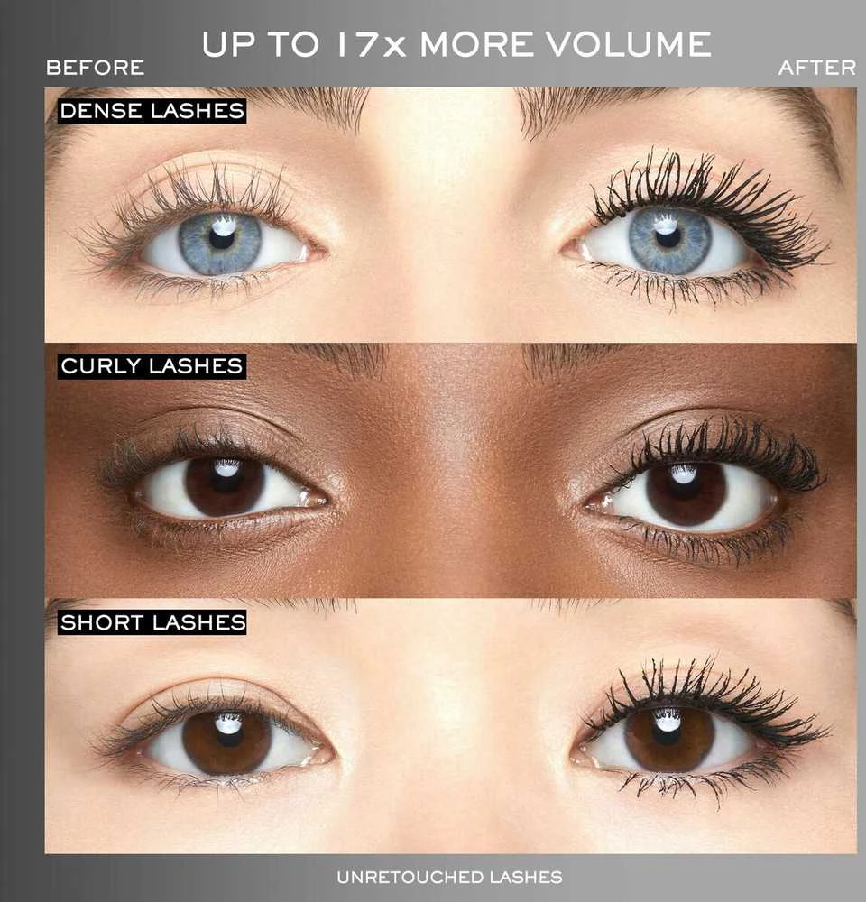 Lancome Hypnose Drama Extreme Volume Blakstienų tušas tankinantis blakstienų tušas, atspalvis: 01 Excessive Juodas, 8 ml