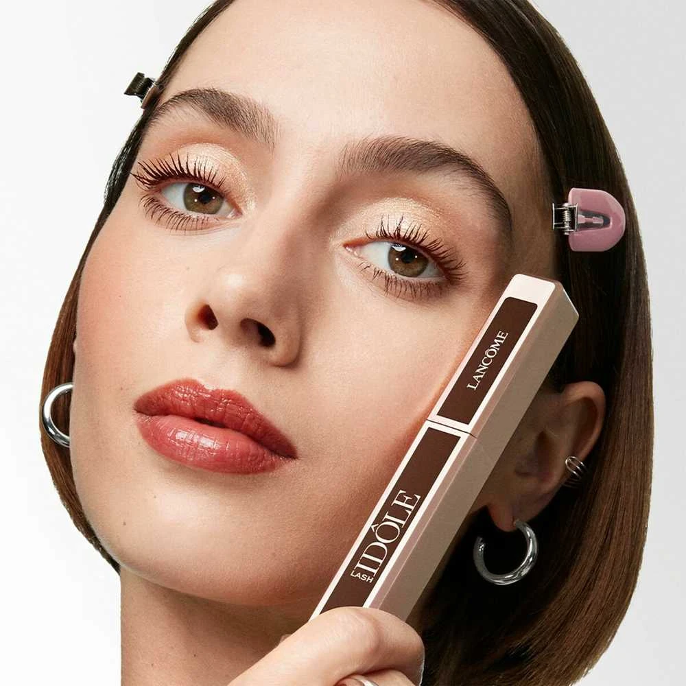 Lancome Lash Idole Brown Blakstienų tušas blakstienų tušas, atspalvis: 02 True Brown, 8 ml