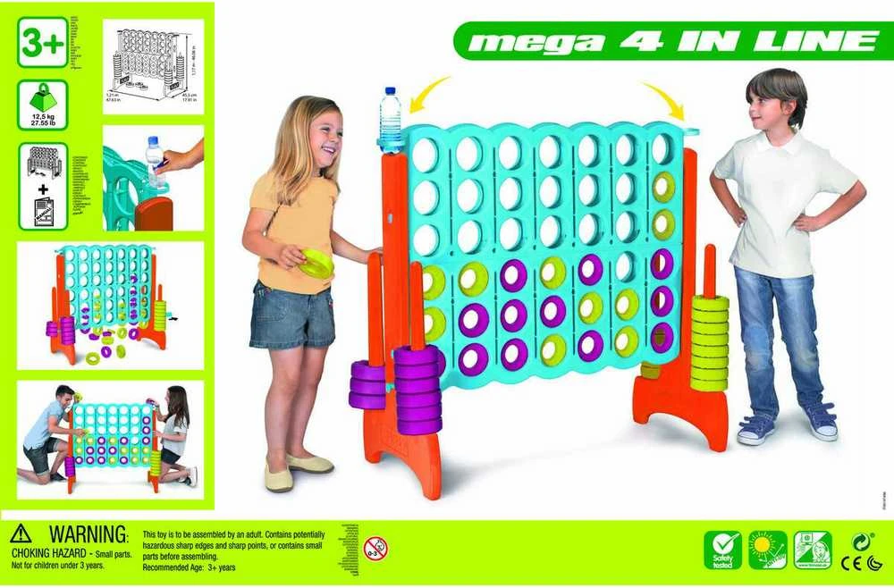 Dėlionė FEBER strateginis žaidimas Mega 4 in Line vaikams