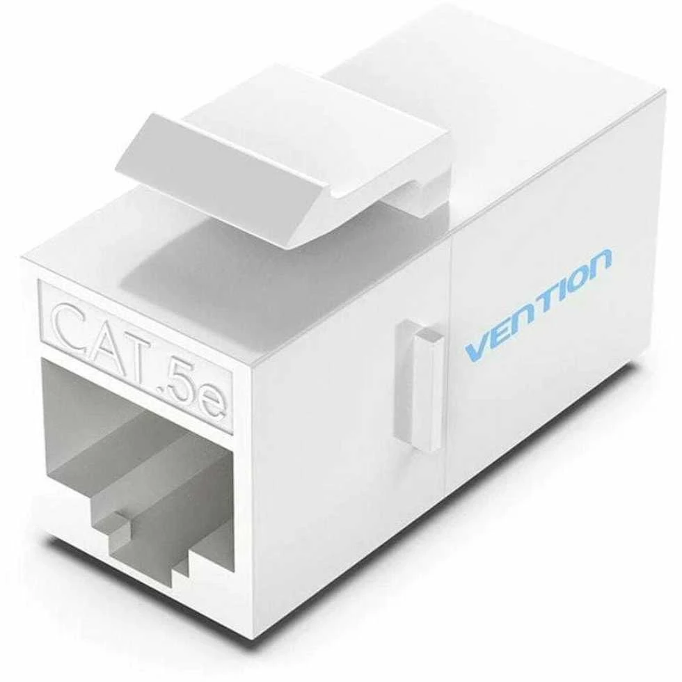 Keystone Jack Cat.5E UTP Vention VDD-B11-W, 10 vnt., balta