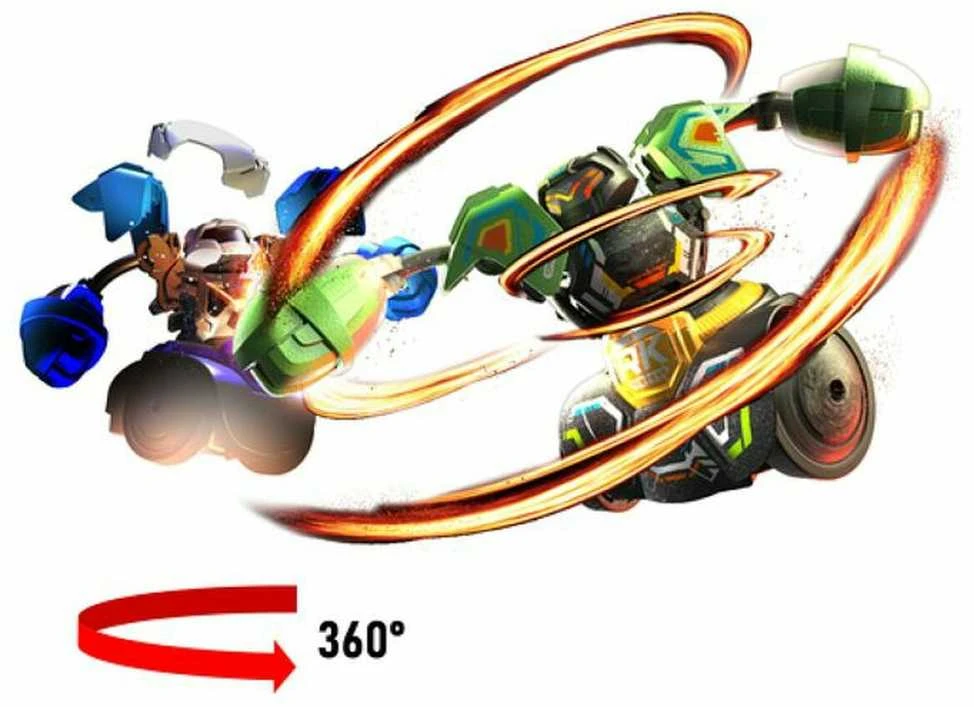 SILVERLIT Rinkinys „Robo Kombat spin battle A“