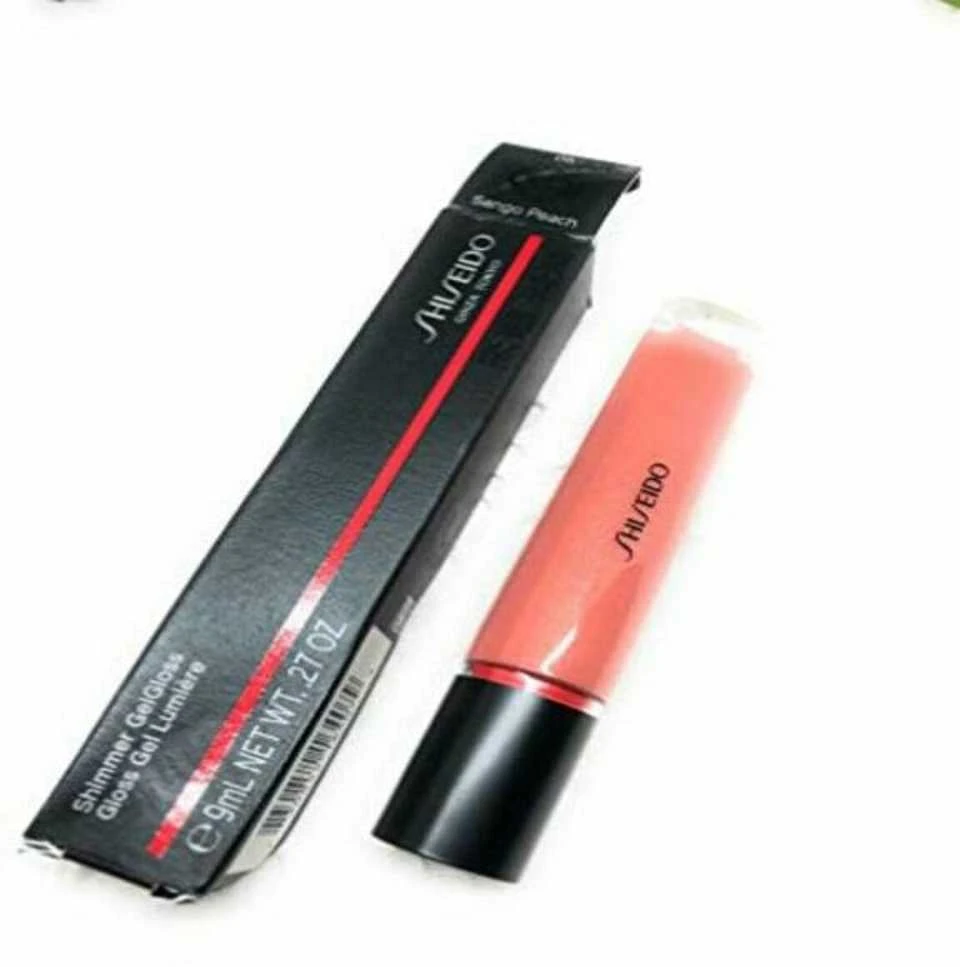 Shiseido Shimmer GelGloss lūpų blizgesys, 9 ml, Spalva: 07 Shin-Ku Red