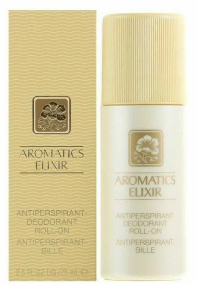 Clinique Aromatics Eliksyras Anti Perspirant Dezodorantas Roll On rutulinis antiperspirantas, 75 ml
