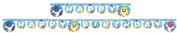 Globos Europe Bv Baby shark bogstavsbanner