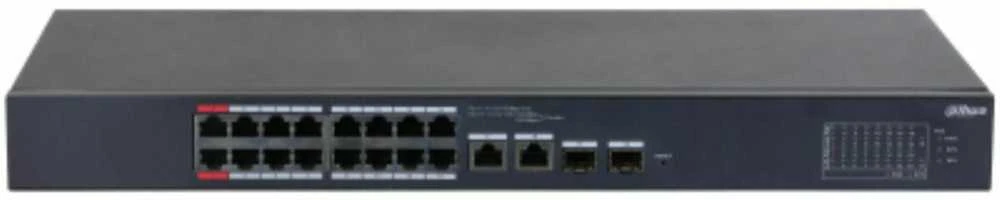 Šakotuvas SWITCH POE CS4218-16ET-135 16 PRIEVADŲ SFP DAHUA