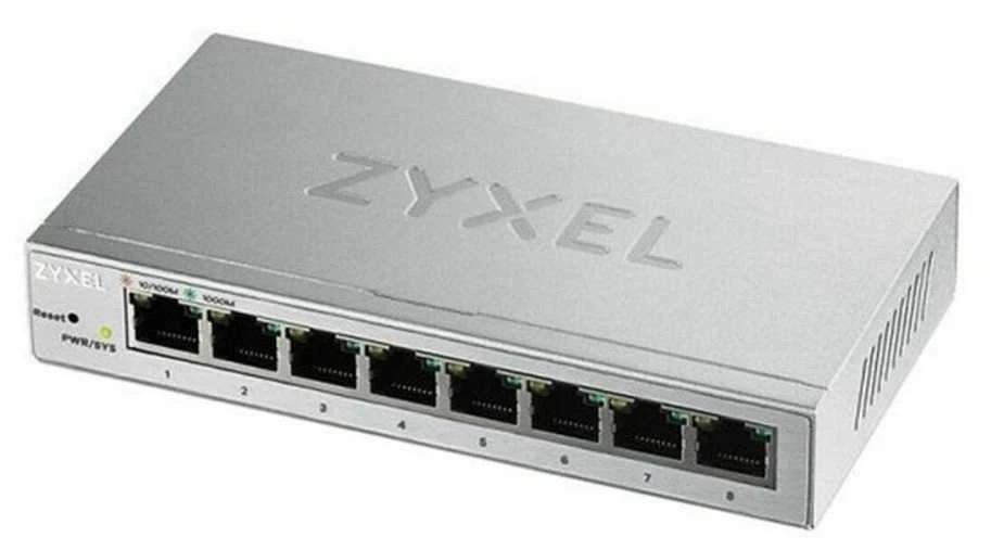 Šakotuvas ZYXEL GS1200-5, 5 PORT GIGABIT WEBMANAGED DESKTOP SWITCH (5Y WARRANTY)