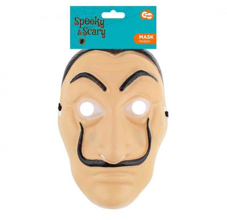 GoDan Maska Salvador Dali - 1 vnt. universalus
