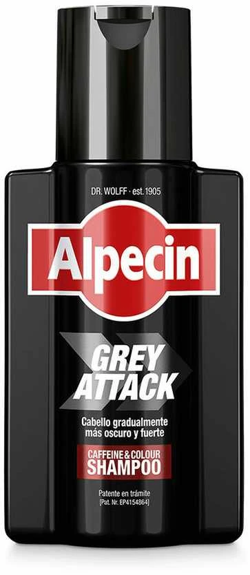 Alpecin Pilkas Attack Champú Anticaída y Anticanas, 200 ml