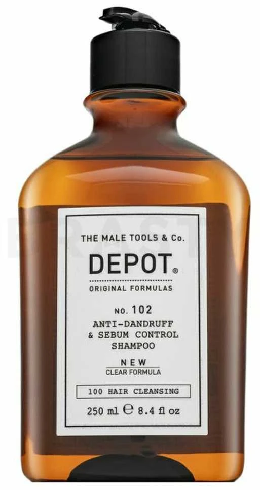 Depot No. 102 Botanical Complex Hair Šampūnas Nuo pleiskanų & Sebum Control plaukų šampūnas vyrams, 250 ml