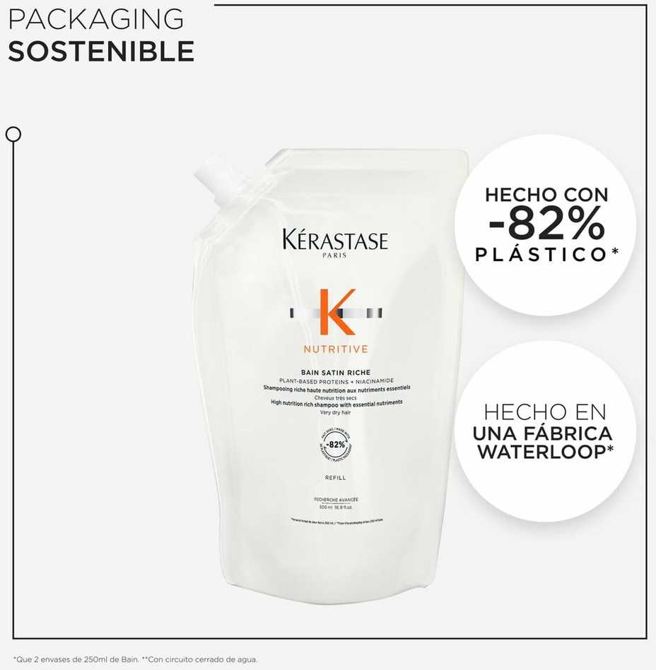 Kerastase NUTRITIVE bain satin riche recarga 500 ml