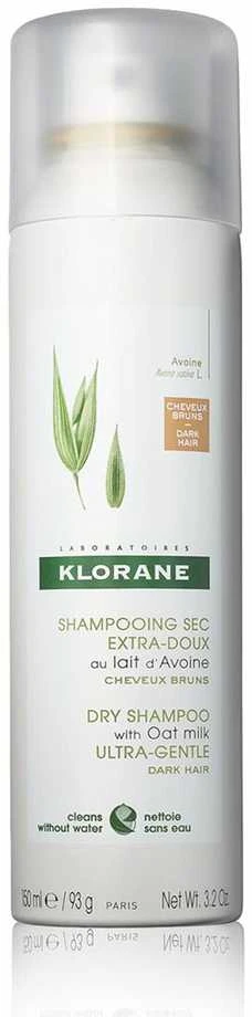 Klorane Extra Gentle Sausas šampūnas Su avižų pienu, 150 ml