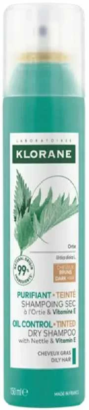 Klorane Purifying Sausas šampūnas Nettle sausas šampūnas 150ml