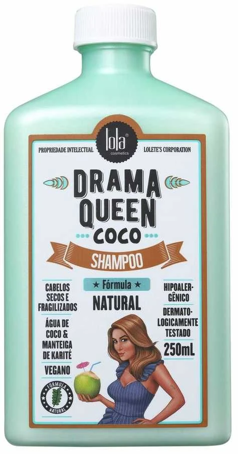 Lola Cosmetics Lola from Rio Drama Queen maitininantis Hair Šampūnas maitinamasis šampūnas, 250 ml