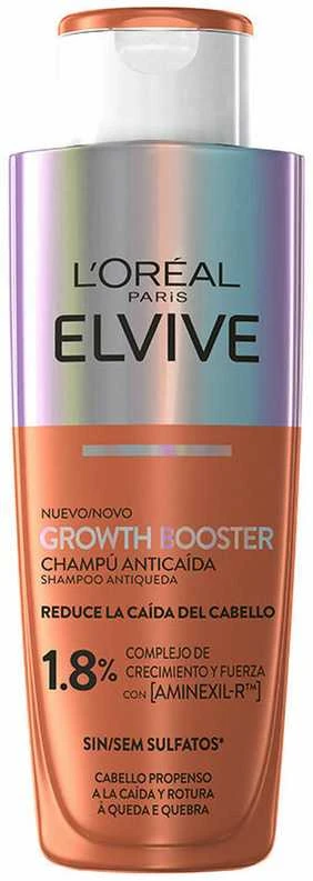 L'Oreal ELVIVE GROWTH BOOSTER šampūnas nuo plaukų slinkimo 200 ml