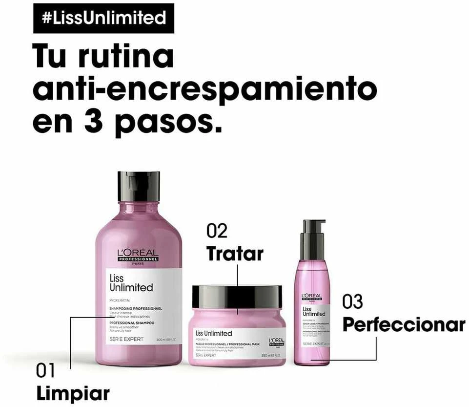 L'oreal Professionnel Liss Unlimited Professional šampūnas 300ml
