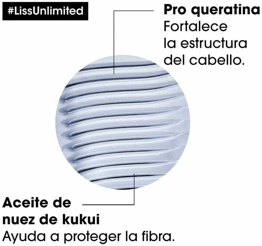 L'oreal Professionnel Liss Unlimited Professional šampūnas 300ml