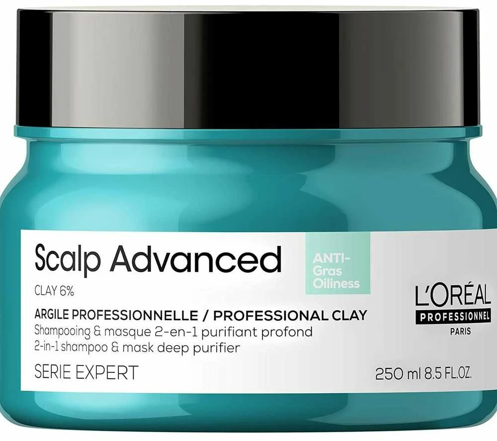 L'oreal Professionnel Scalp Advanced Purifying šampūnas ir kaukė 2 viename 250 ml