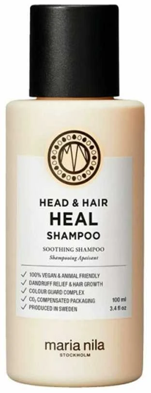 Maria Nila Head & Hair plaukų šampūnas su alavijo ekstraktu. Gaivinamasis ir raminamasis, 100 ml.