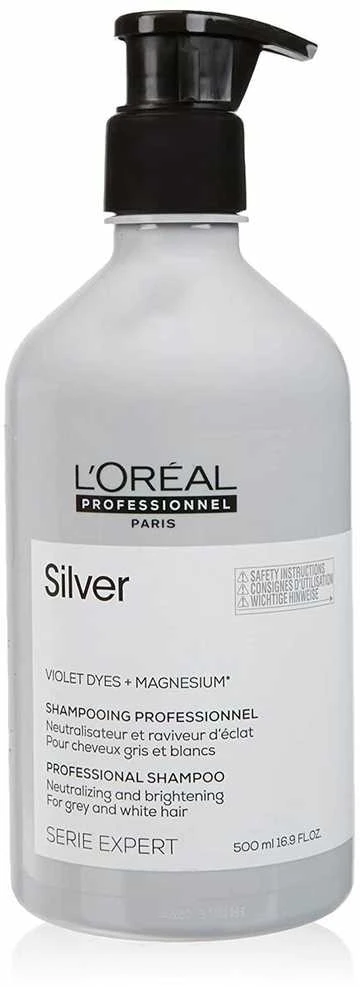Atspalvį koreguojantis šampūnas L‘oreal Professionnel Sidabrinis Šampūnas 500ml