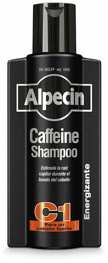 Alpecin Caffeine Juodas Edition šampūnas nuo plaukų slinkimo C1, 375 ml