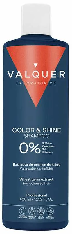 Valquer Šampūnas 0% Color and Shine Enhancer, 400 ml