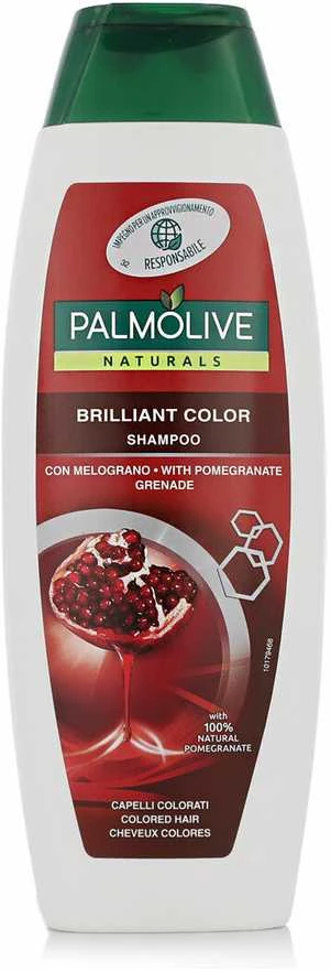 Palmolive Naturals Brilliant Color Šampūnas šampūnas dažytiems plaukams, 350 ml