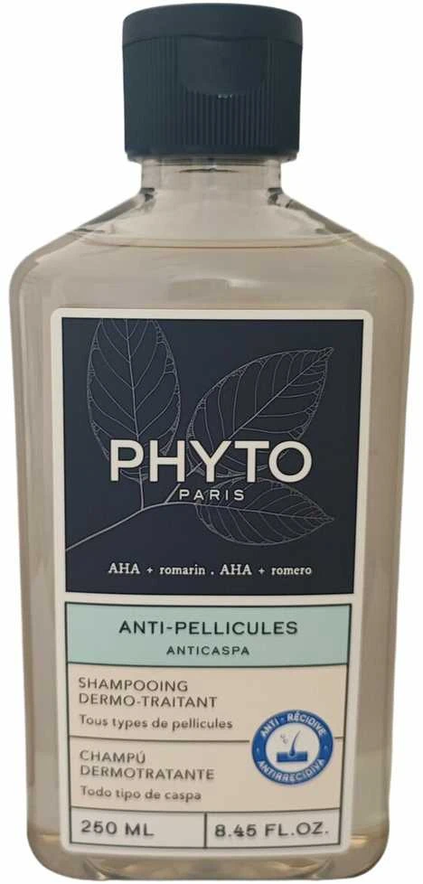 Phyto Nuo pleiskanų Dermo-Treating Šampūnas šampūnas nuo pleiskanų, 250 ml