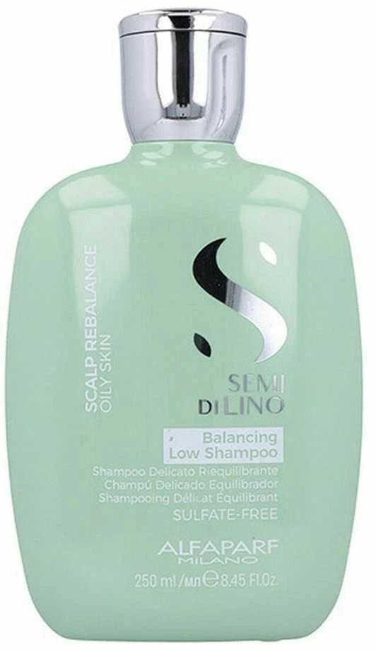 Alfaparf Milano Semi Di Lino Scalp Rebalance Balancing Low Šampūnas šampūnas riebiai galvos odai, 250 ml