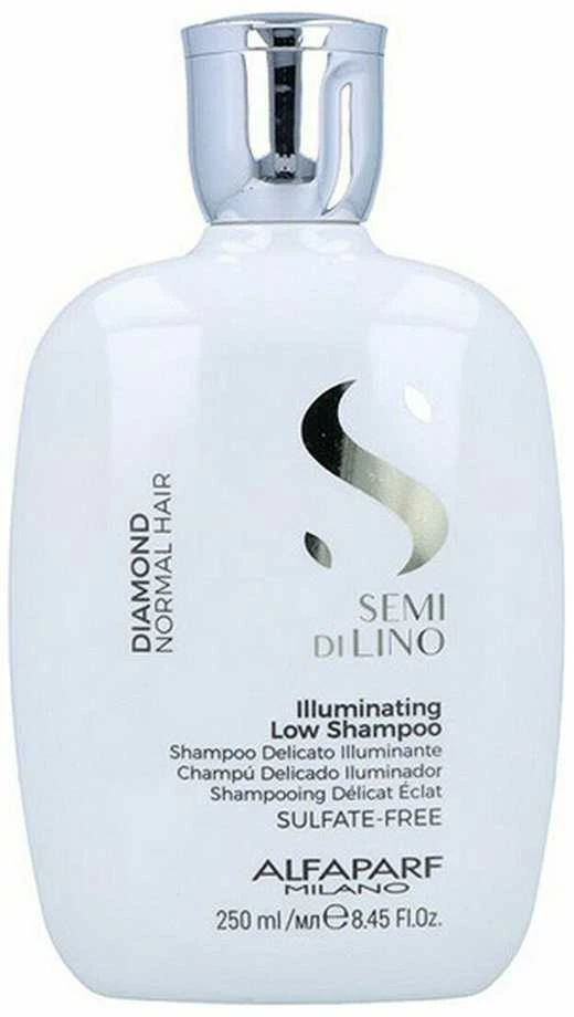 plaukų šampūnas Alfaparf Milano Semi Di Lino Diamond Illuminating Low Šampūnas 1000ml