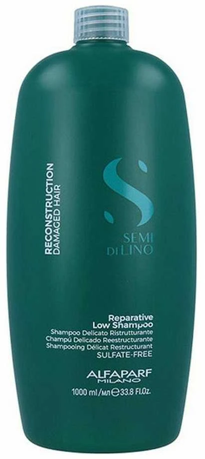 Alfaparf Milano Semi di Lino Reconstruction Reparative atkuriamasis šampūnas pažeistiems plaukams, 250 ml