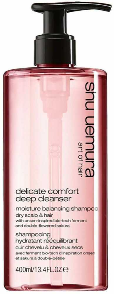 Shu Uemura Delicate Comfort Deep Valiklis Šampūnas, 400 ml