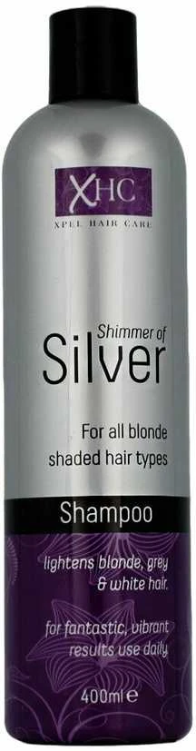 Xpel Shimmer Of Sidabrinis Šampūnas moterims, 400 ml
