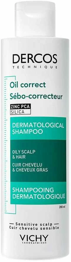 "Vichy Dercos Sebum Control" šampūnas 200ml