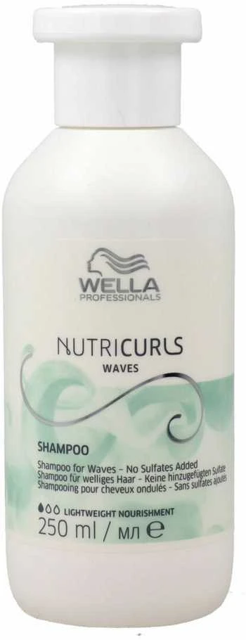 Wella Nutricurls Šampūnas Waves, 250 ml