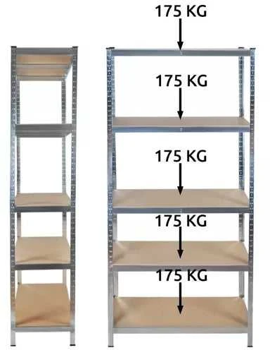 Sandėliavimo lentyna 180x90x40 Malatec