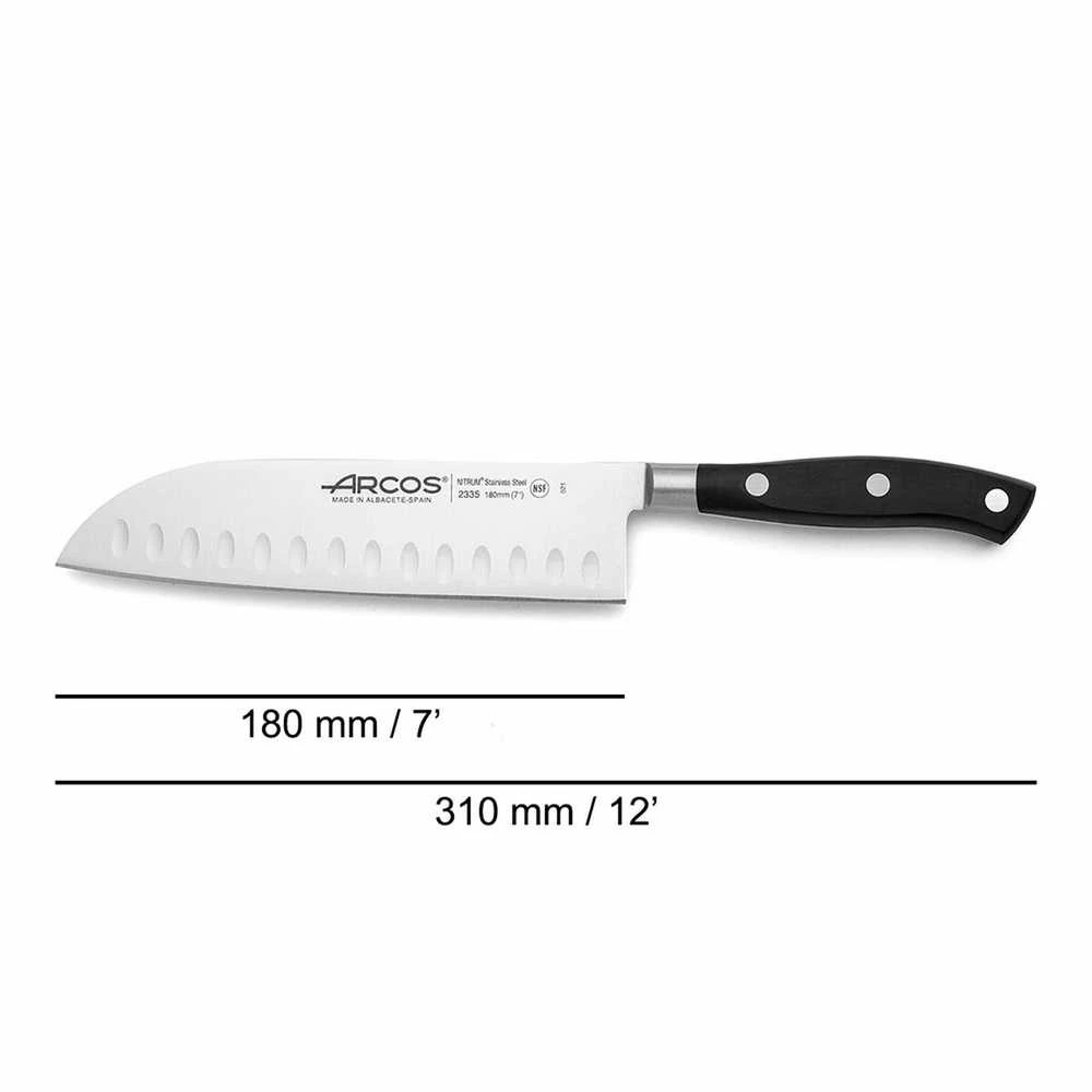 Arcos Riviera 180mm japoniškas Santoku peilis