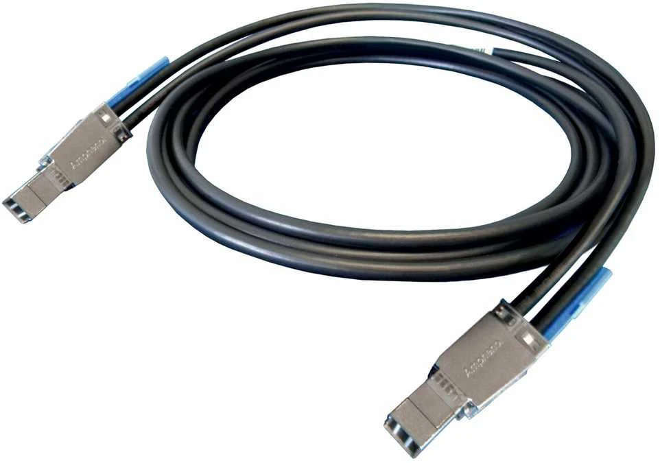 Adaptec SFF 8644 - SFF 8644, 2m, Juodas (2282600-R)