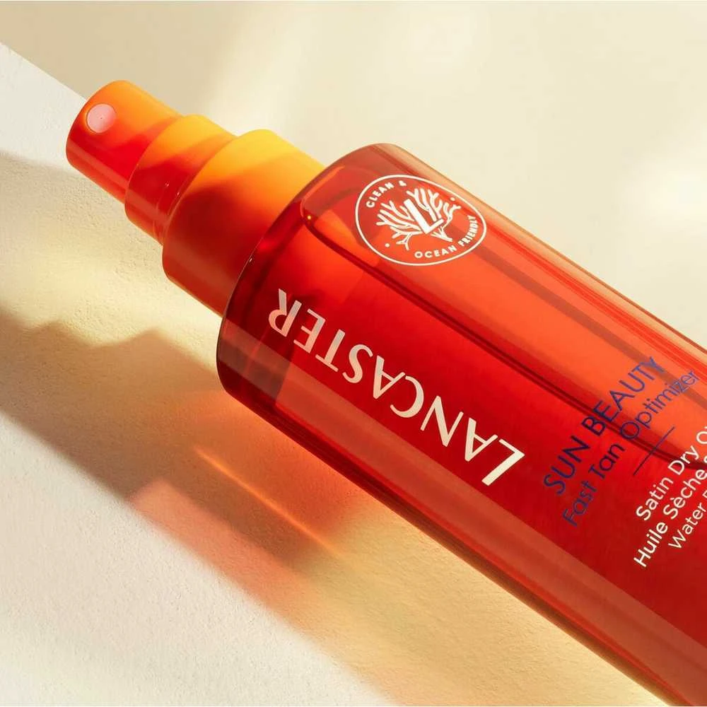 Lancaster Sun Beauty Fast Tan Optimizer Satin Dry Oil su didele apsauga nuo įdegio SPF30, 150 ml