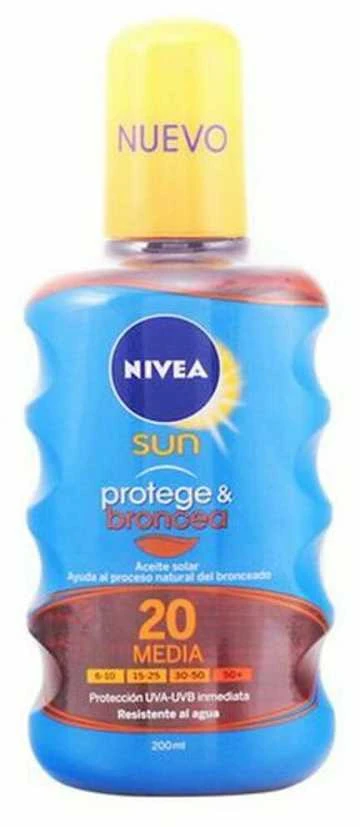 „Nivea Sun Protect And Bronze Tan Activating“ apsauginis kremas nuo saulės su SPF20 200 ml