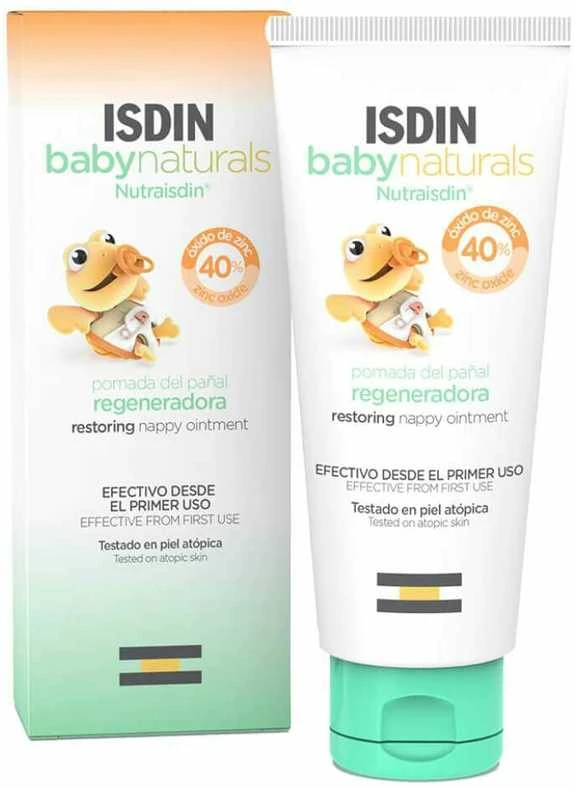 Isdin Baby Naturals Nutraisdin Zn40 Nappy Ointment Sauskelnių tepalas 50ml