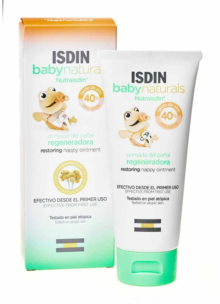 "Isdin Baby Naturals" regeneruojantis sauskelnių tepalas 100ml