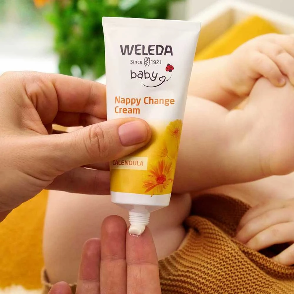 Weleda Calendula sauskelnių keitimo kremas kūdikiams, 30 ml