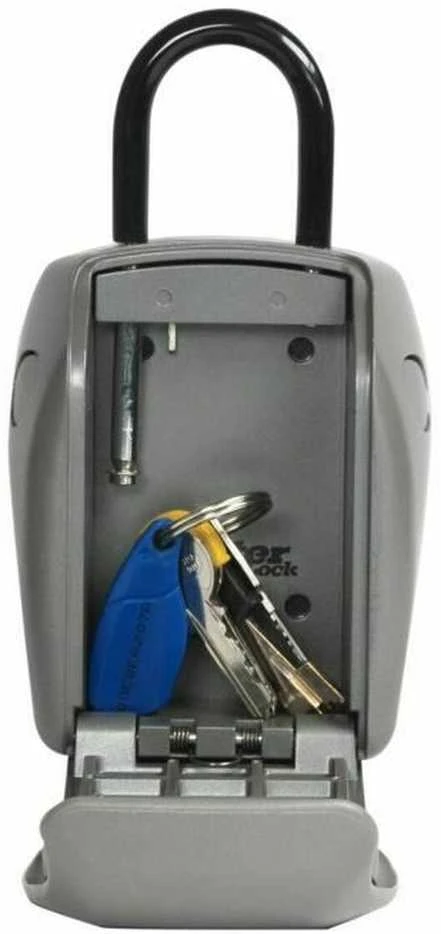 MASTER LOCK tvirtas raktų dėklas su kombinuota spyna ir kilpa 5414EURD