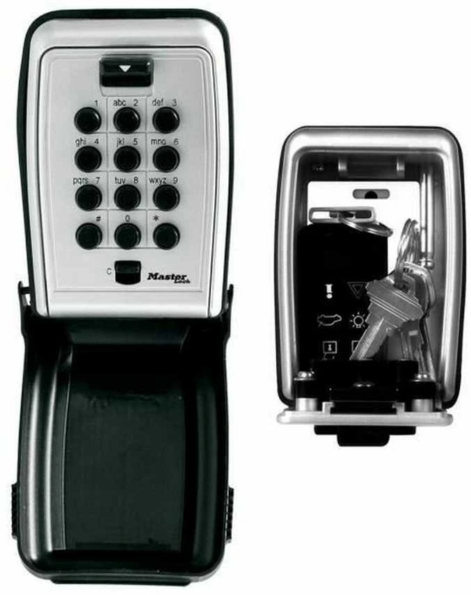 Master Lock Raktų dėžutė su kodine mygtukine 12 skaitmenų spyna 5423EURD
