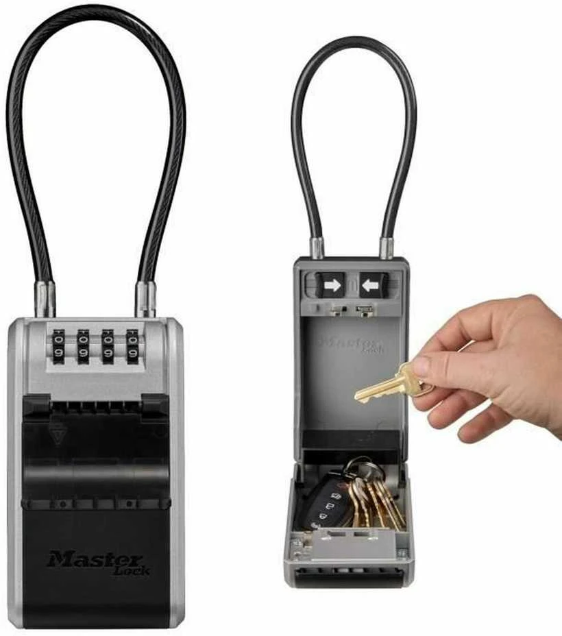 MSL MASTER LOCK 5480EURD raktų spintelė / lentyna Plienas Juoda, Pilka
