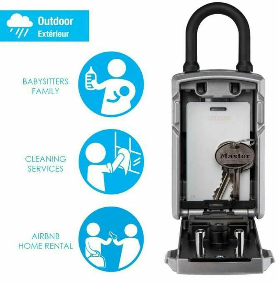 Master Lock Pagrindinis užrakto raktas, saugus „Bluetooth“ su pakabu 5440EURD