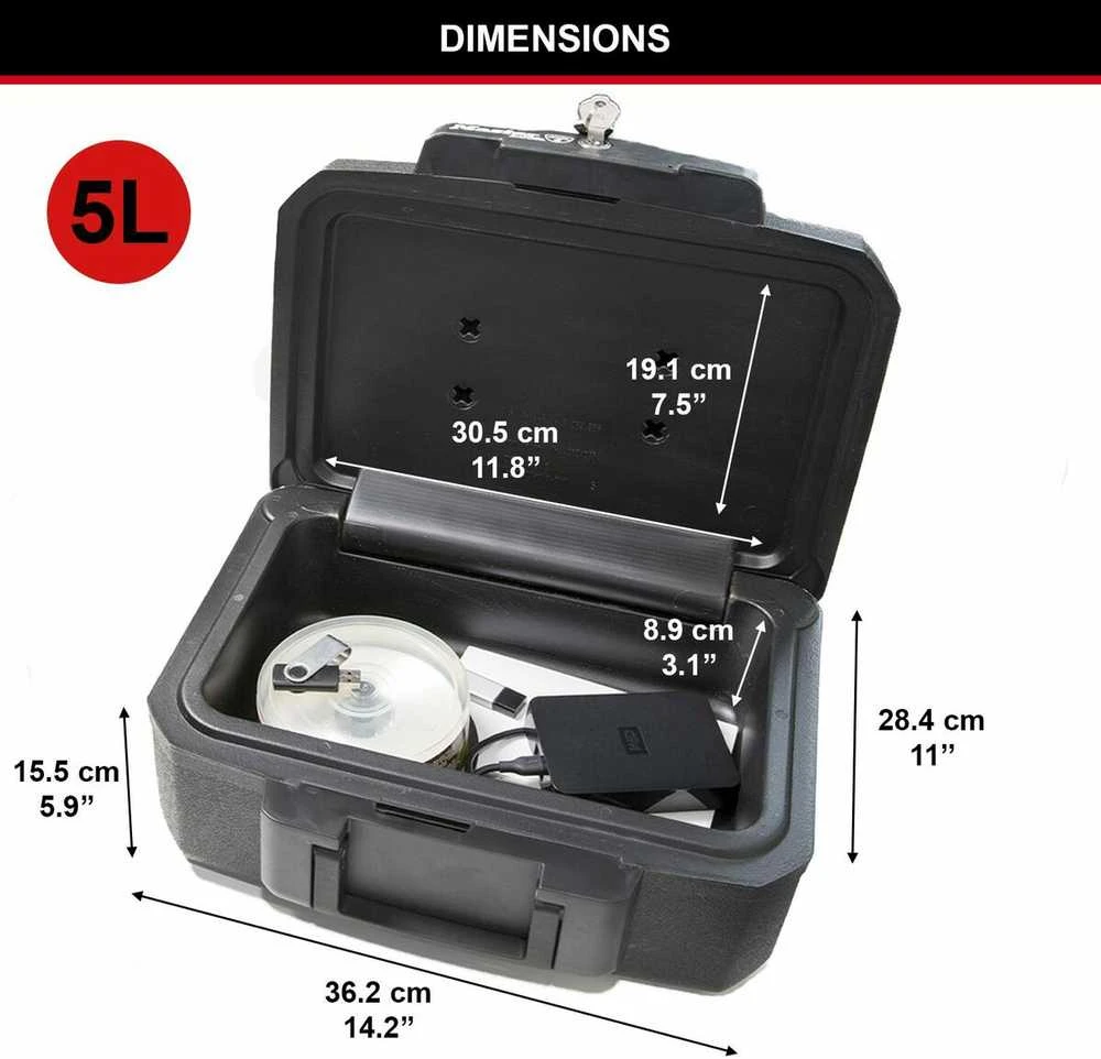 Master Lock Maža dėžutė su apsauga nuo ugnies L1200