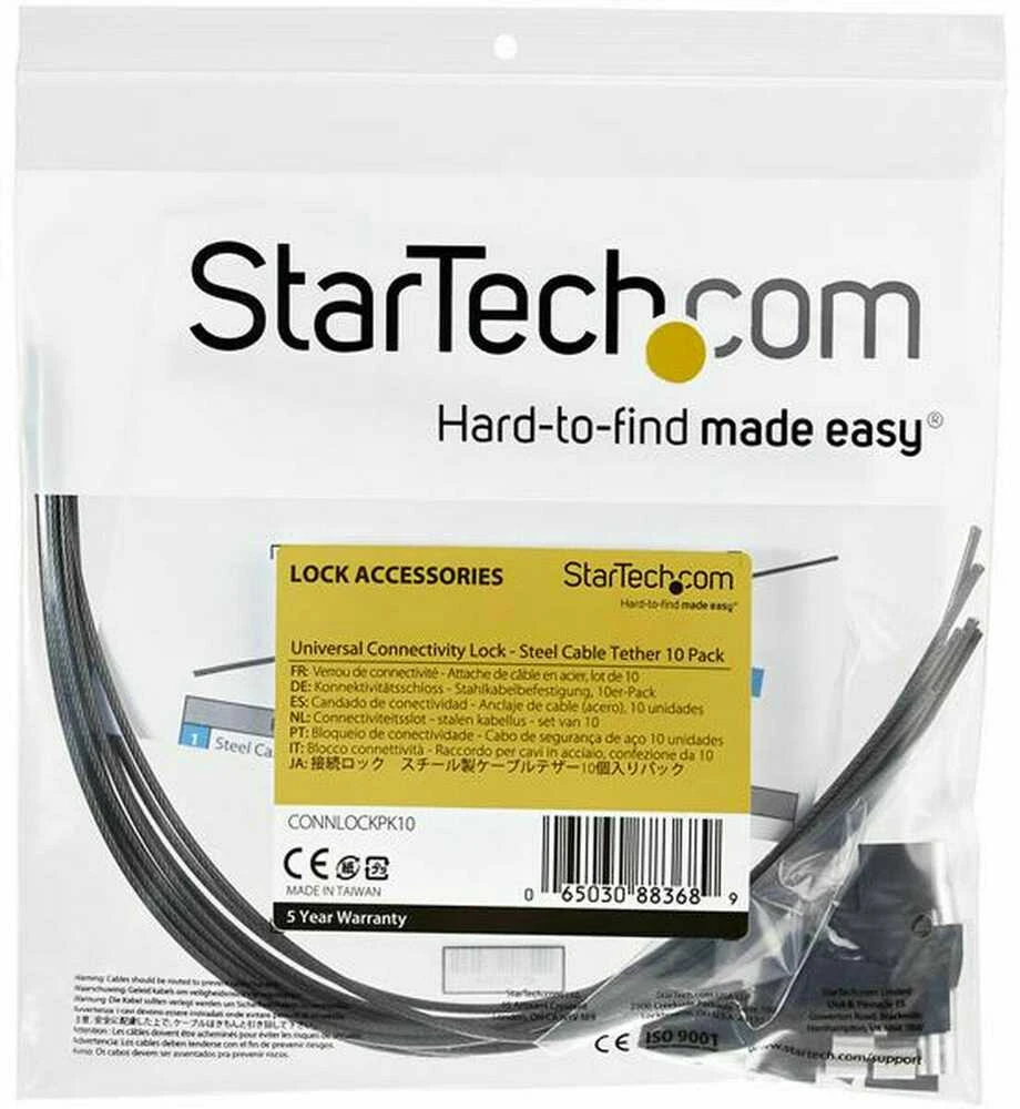 StarTech SECURITY TETHER CABLES 10 PACK/.